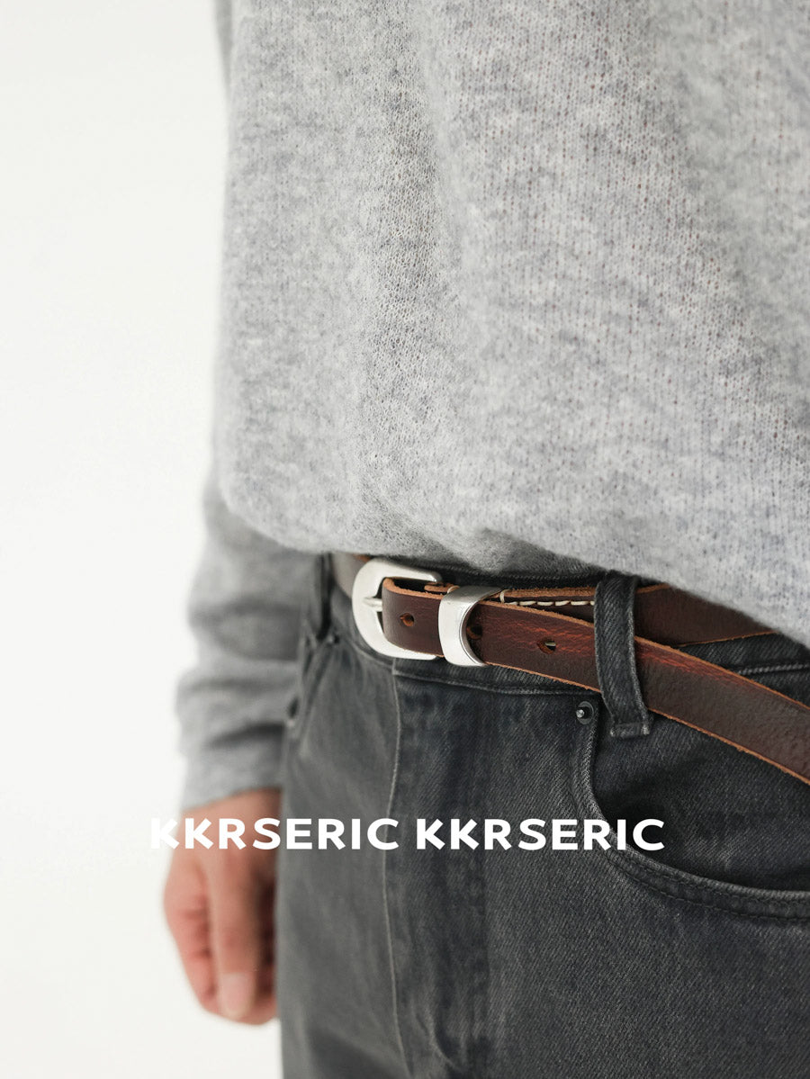 Silk-Core V-Neck Sweater in Cashmere