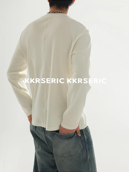 Back-Line Wool-Core T-shirt in Supima