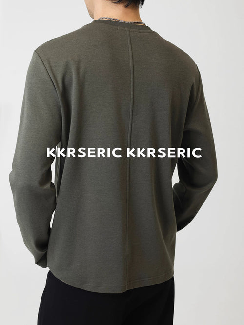 Back-Line Wool-Core T-shirt in Supima