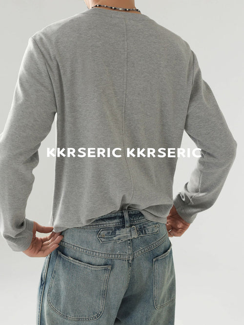 Back-Line Wool-Core T-shirt in Supima