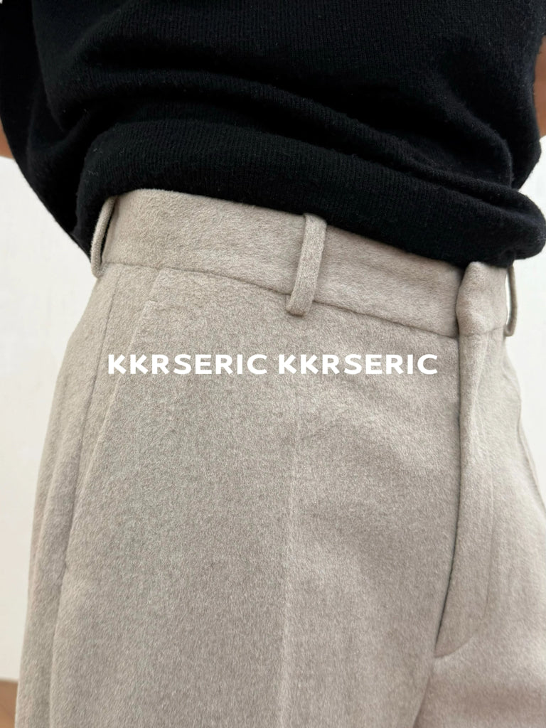 Sculpted Pants in Wool Blend