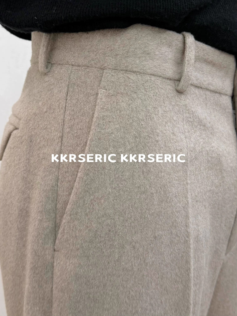 Sculpted Pants in Wool Blend