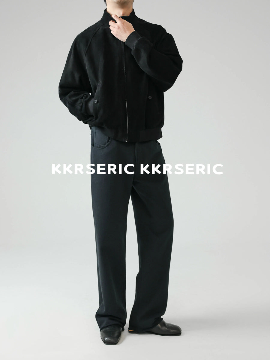 Denim-Cut Sweatpants in Cotton