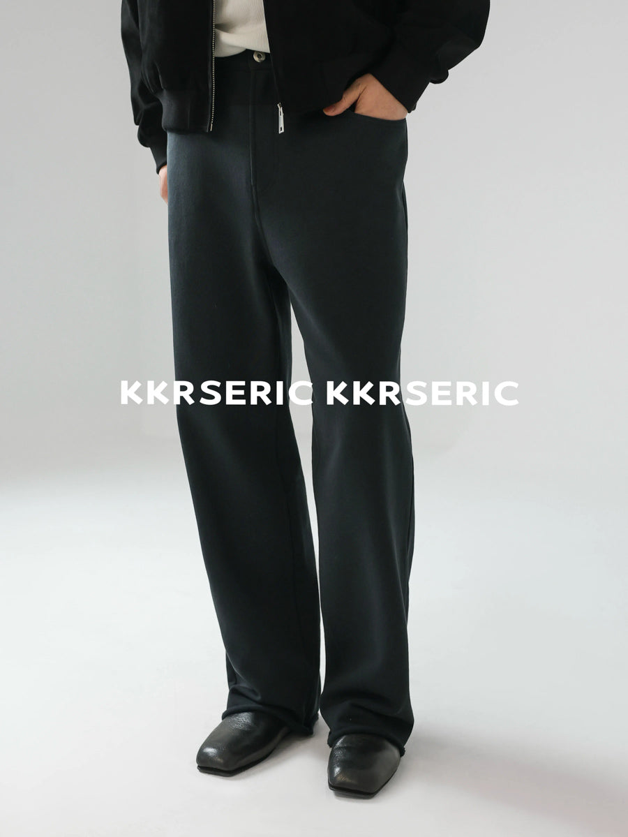 Denim-Cut Sweatpants in Cotton