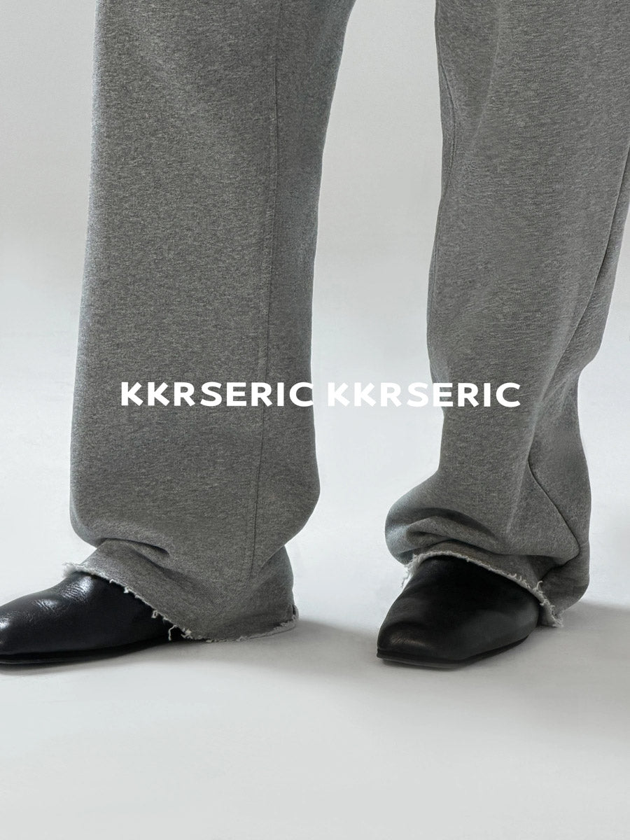 Denim-Cut Sweatpants in Cotton